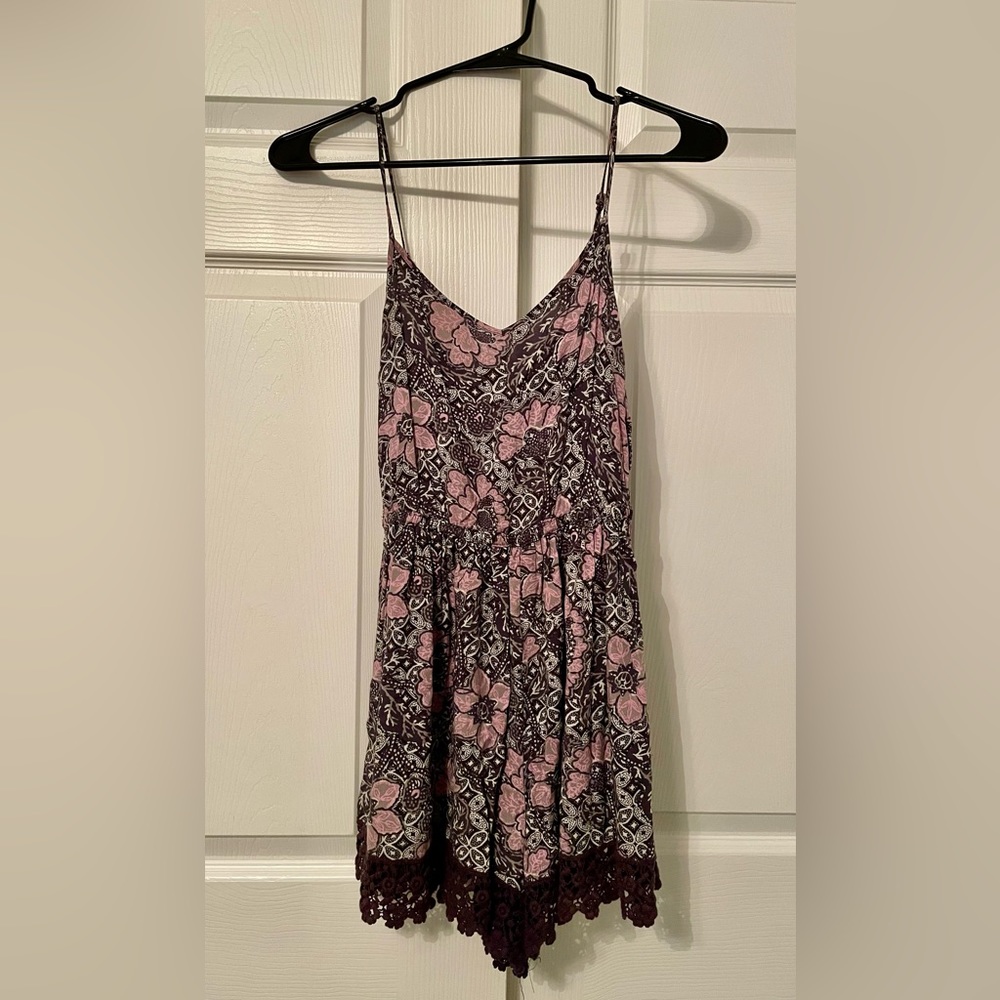 Wild Pearl floral romper